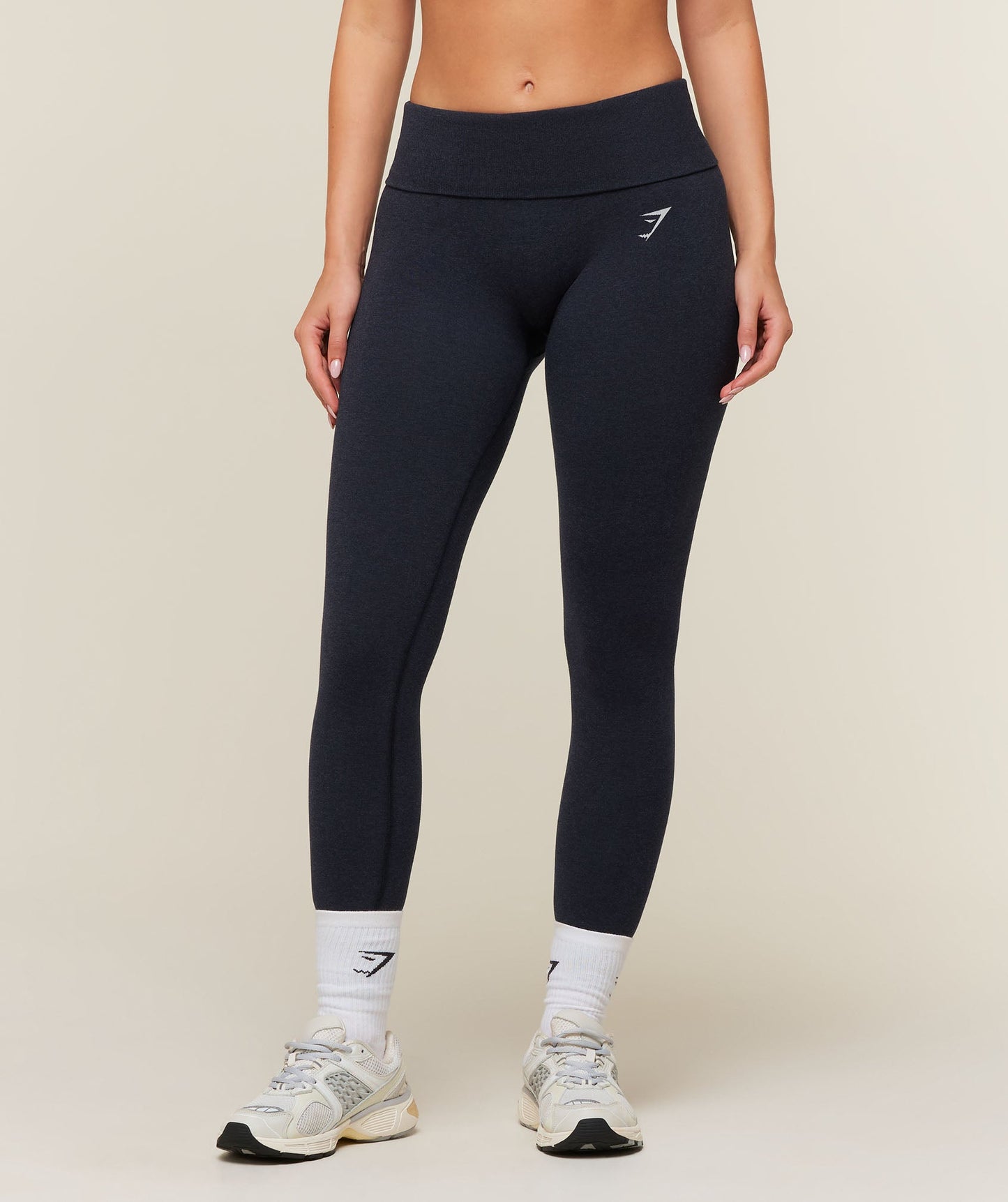 GSW-0079 CottonMove™ Leggings - Deep Blue Marl