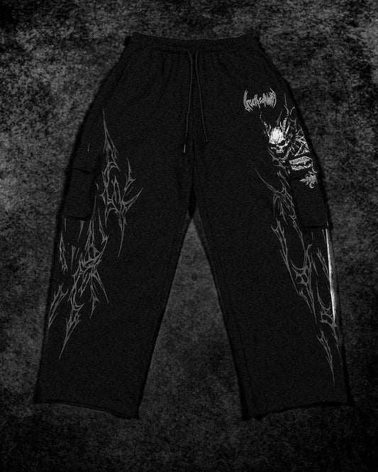 BD-0073 Gargoyle Banana Shape Cargos [VOID BLACK]
