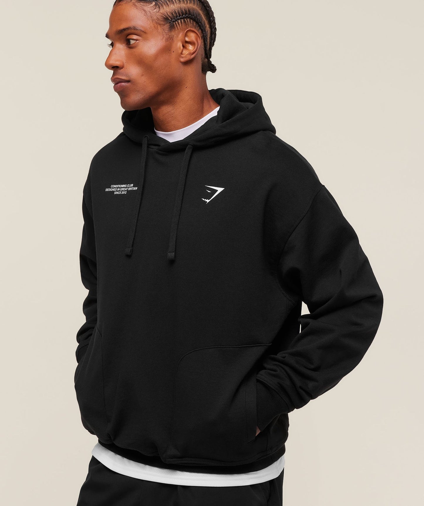 GS-0093 Conditioning Club Hoodie - Black