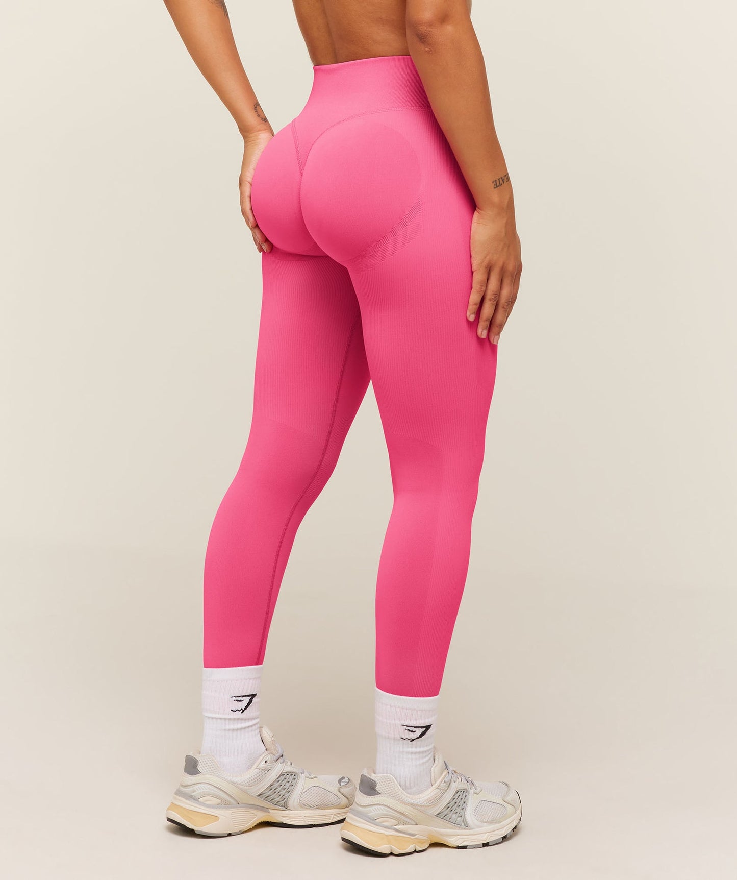 GSA-0146 Lift Seamless 2.0 Mid-Rise Leggings - Physical Pink