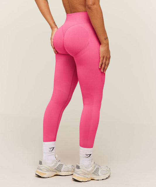 GSW-0146 Lift Seamless 2.0 Mid-Rise Leggings - Physical Pink
