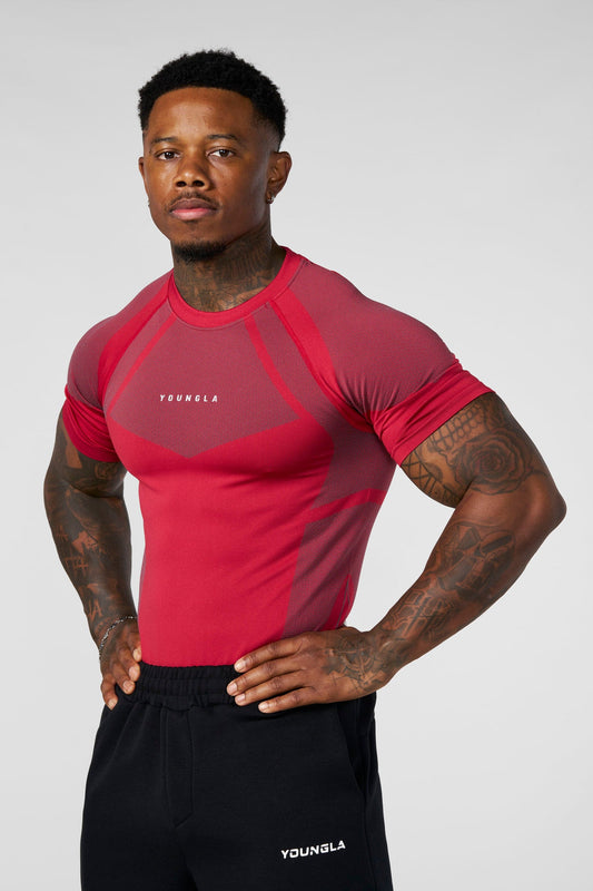 4294 - Apex Compression Tees - Red