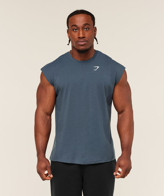 GS-0129 Critical Cut Off Tank - GS Stealth Blue