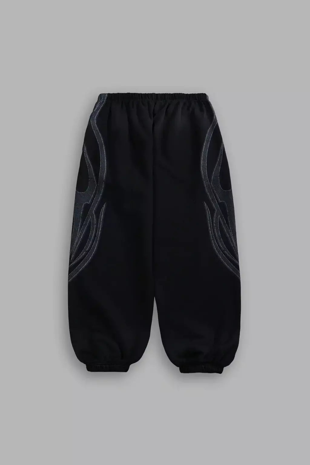 DS/HAR-0070 Real Recognize Real Unisex Lounger Sweatpants in Black Drift Wash