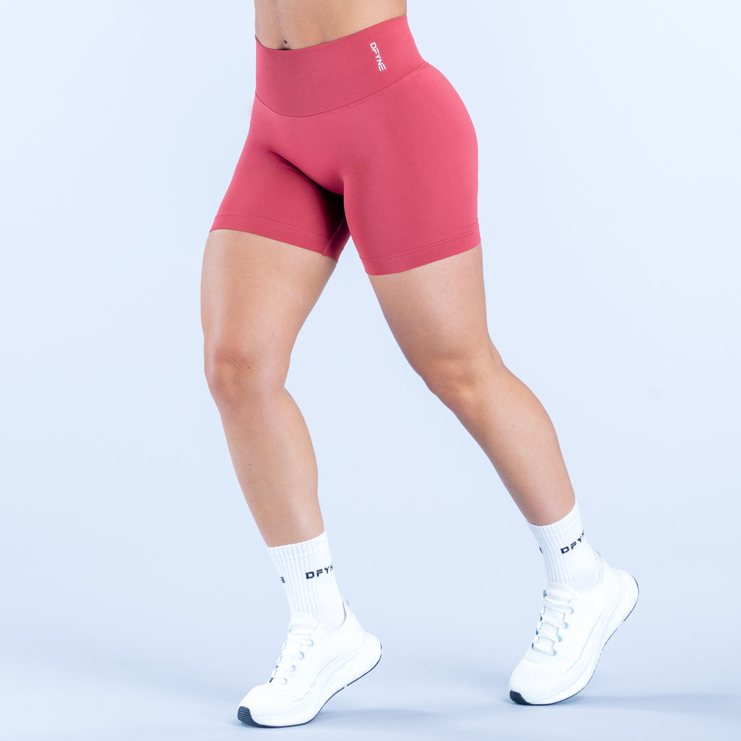 Defy Shorts | 4.5” Raspberry