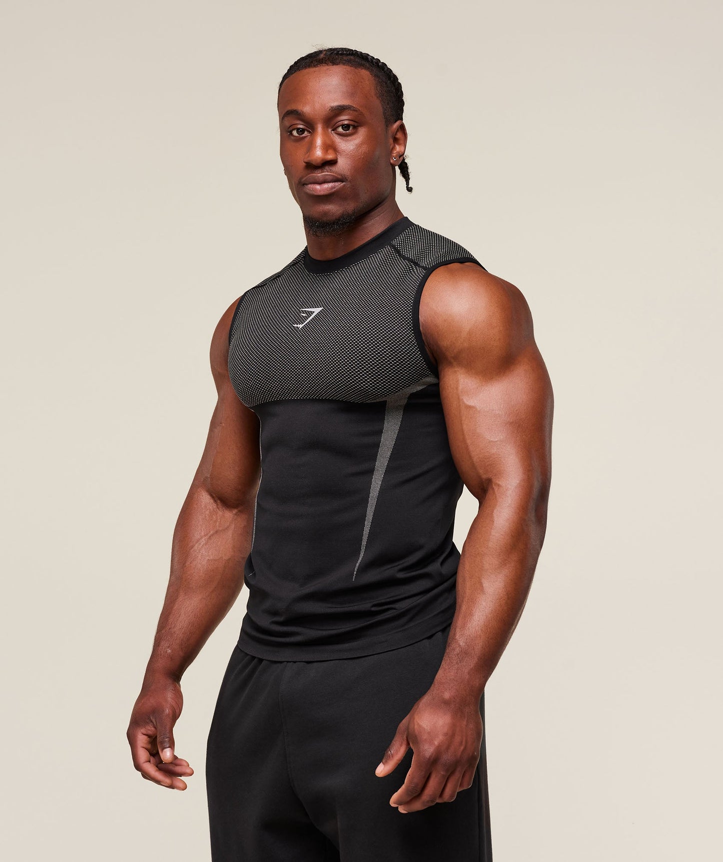 GS-0082 Onyx 5.0 Tank - Black/Light Grey