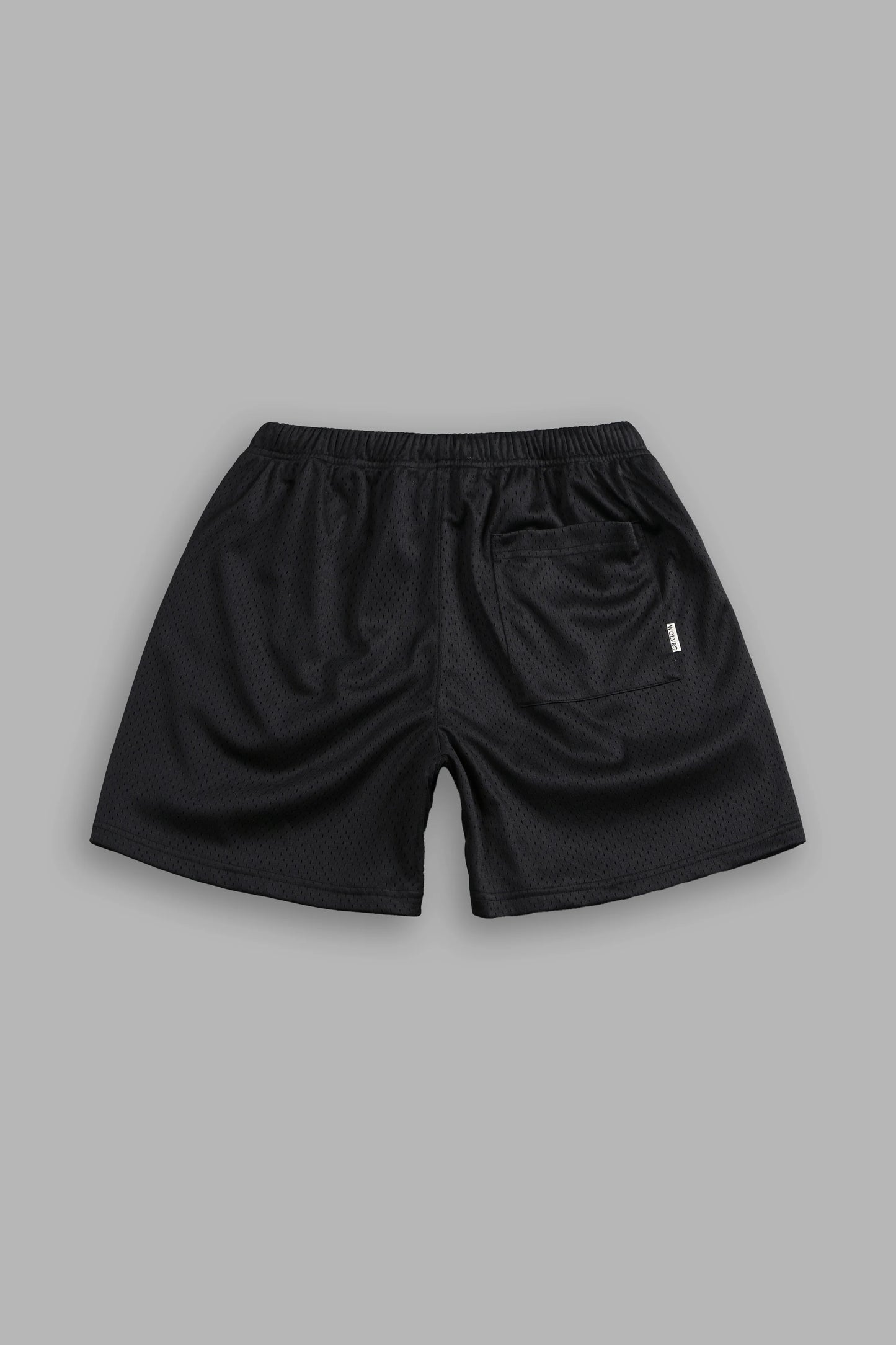 DS-0202 Dual Mesh Shorts in Black