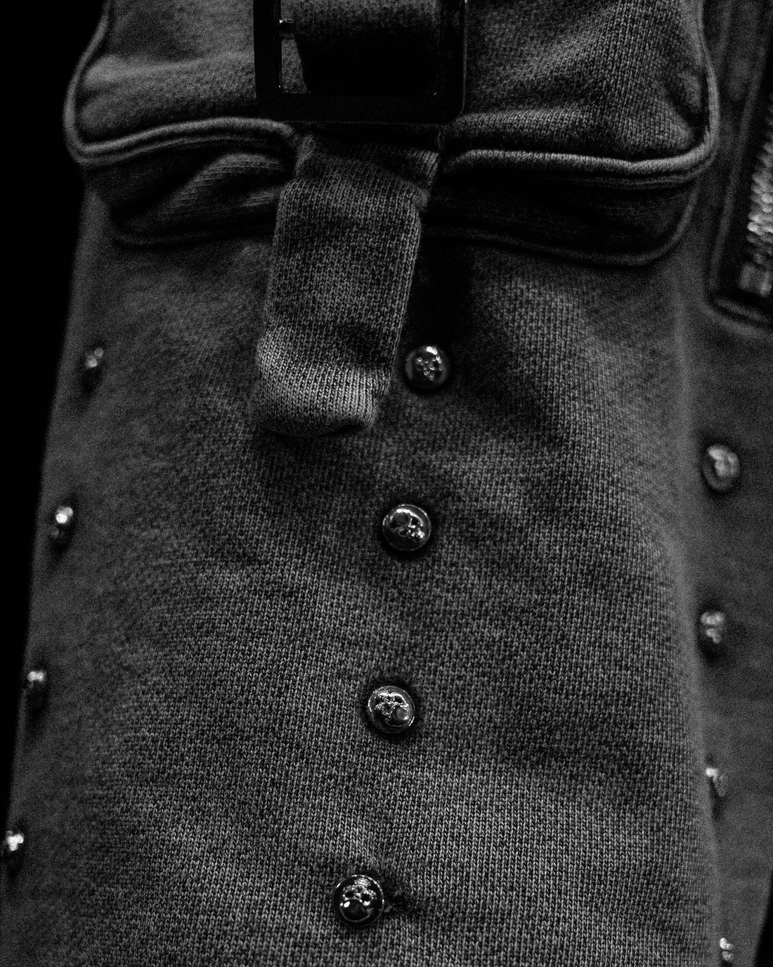 BD-0072 Metallic Tactical Oversized Cargo Zip-up Jacket [VINTAGE]