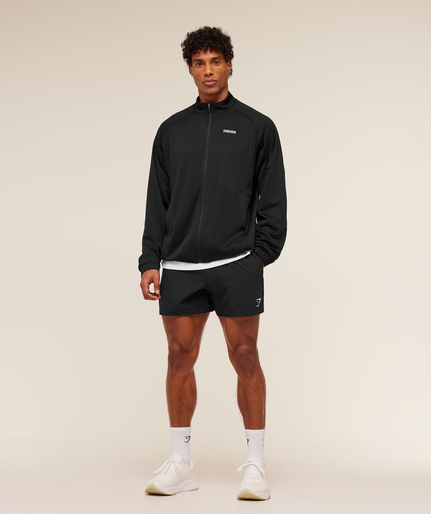 GS-0096 Train Zip Through Jacket - Black