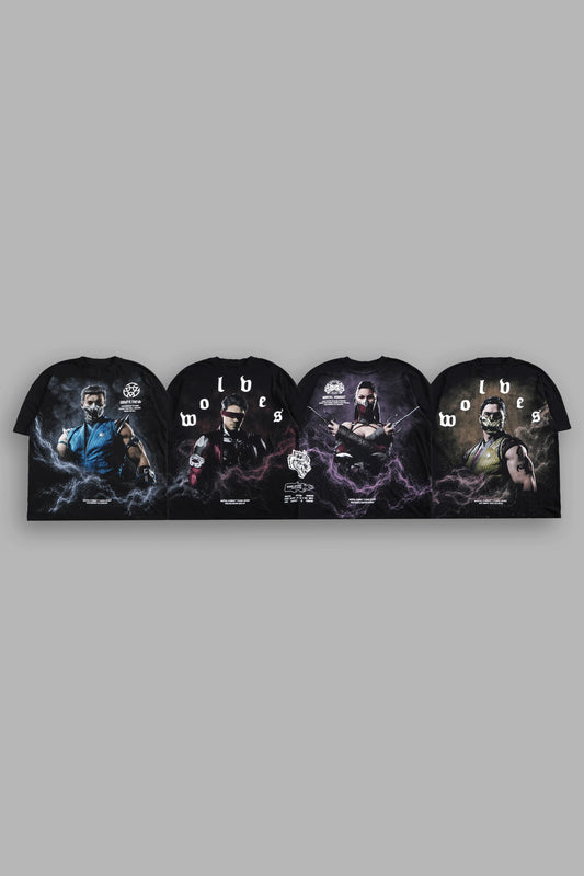 DS-0318 MK "SIDE-BY-SIDE" TEE BOX SET IN BLACK