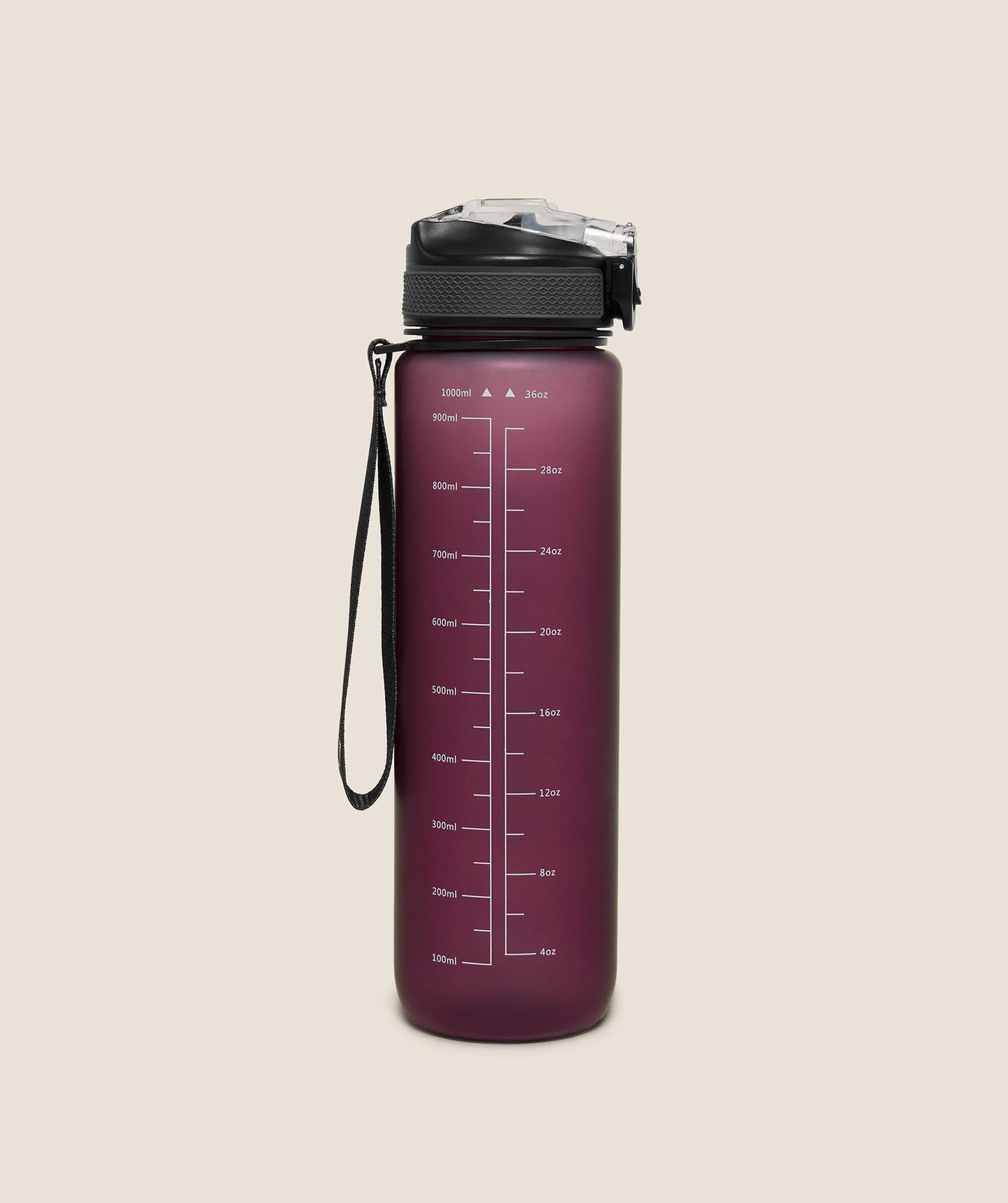 GSA-0048 Sports Bottle With Straw - Strength Pink