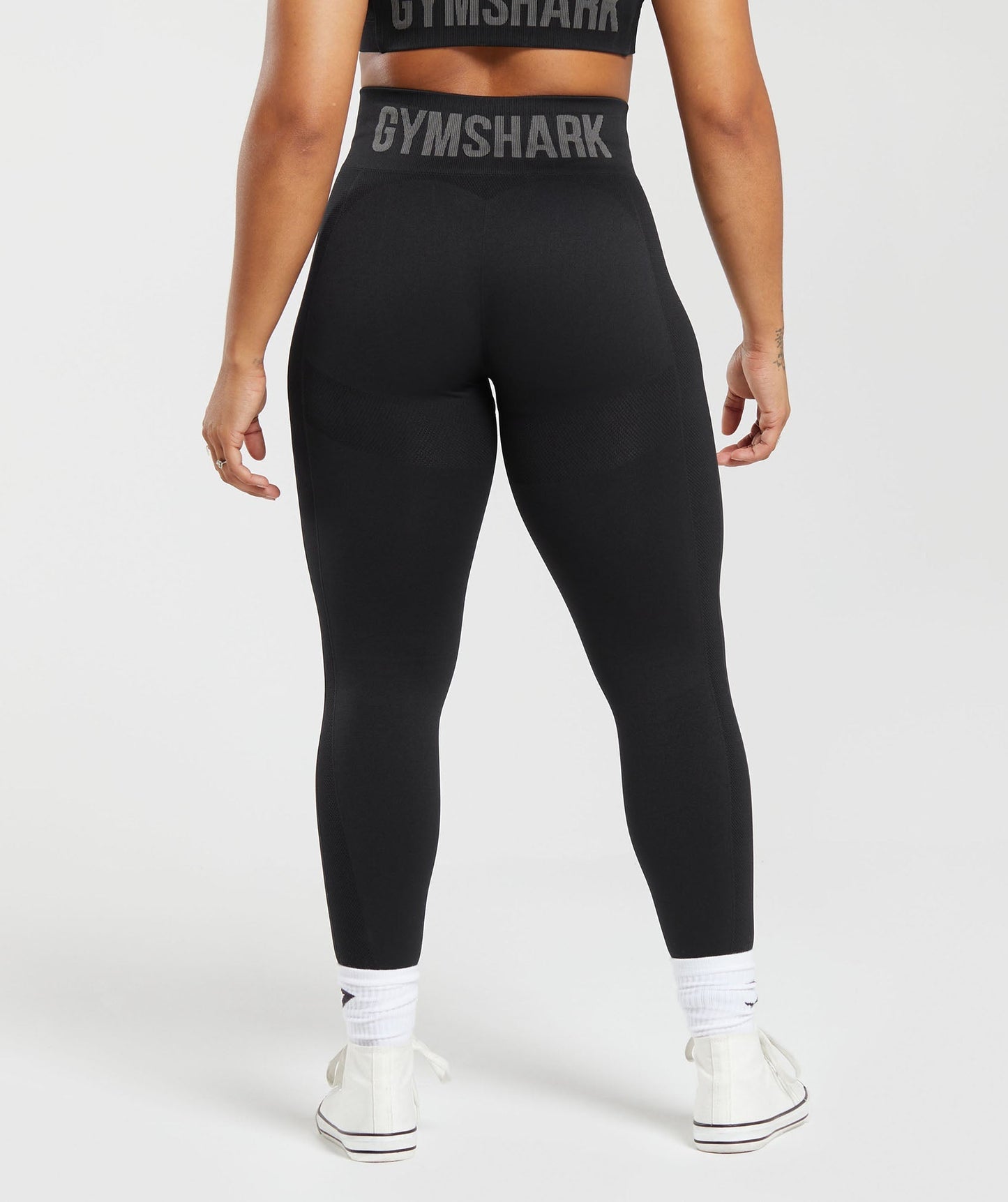 GSW-0141 Flex High Waisted Leggings - Black