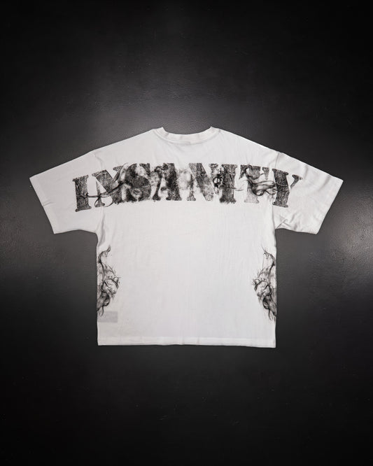 SMOKE LIGHTWEIGHT TEE White - Controlled