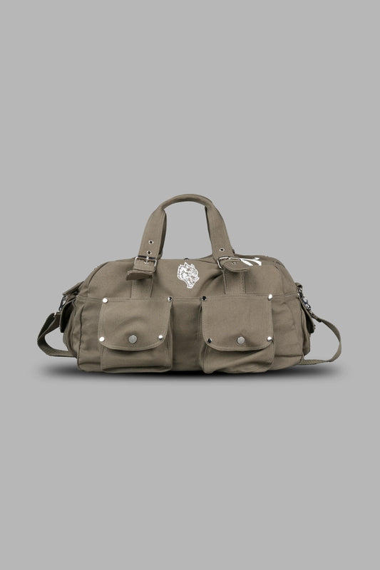 DSA-0015 OUR MANTRA DUFFLE BAG IN OLIVE