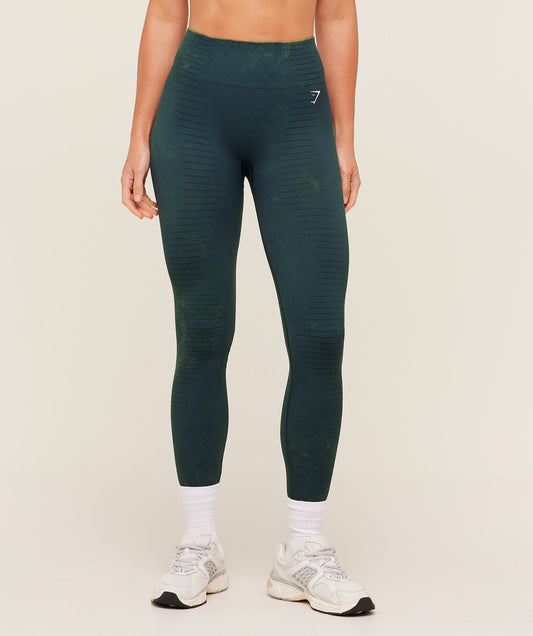 GSW-0140 Steel Seamless Leggings - Deep Petrol Blue