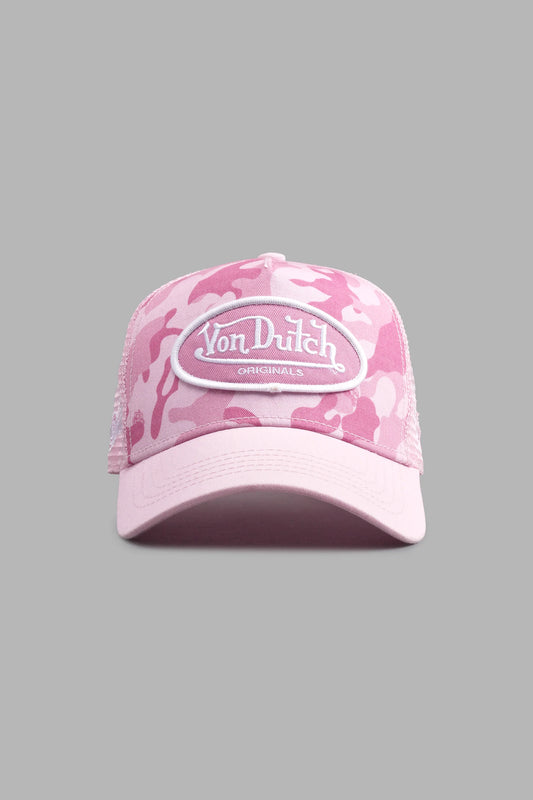DSA/VD-0009 DSVD Collab Trucker Hat in DSVD Bubblegum Camo