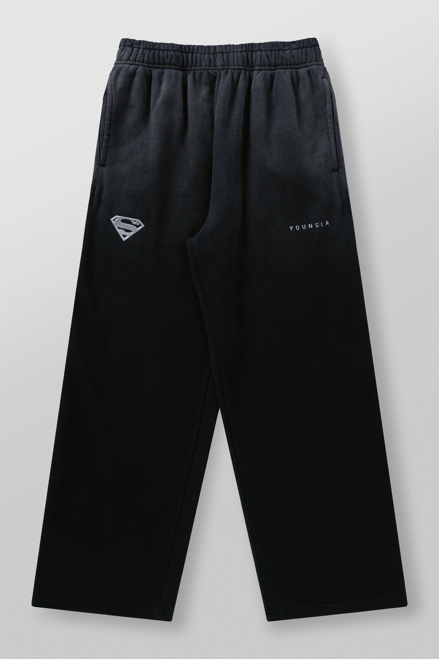 2032 - Superman Sweats - Black Wash