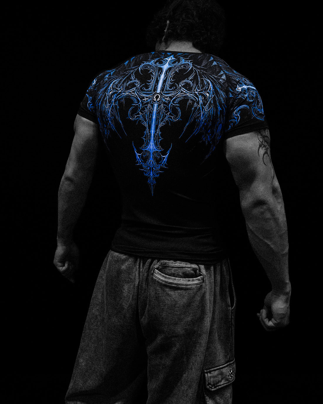 BD-0088 Void Tech™ Fallen Knight Short Sleeve Compression [PLATINUM]