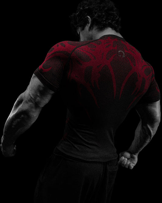 BD-0110 Doom Tech™ Armored shortsleeve Compression [NIGHTMARE]