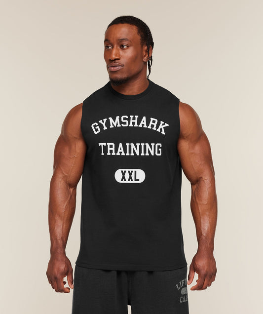 GS-0130 Training Graphic Tank - Black