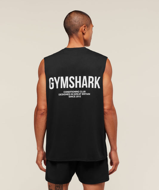 GS-0059 Conditioning Club Tank - Black