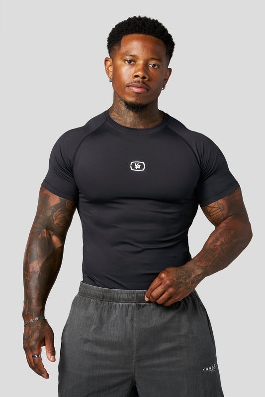 4046 - Form Compression Tees - Black
