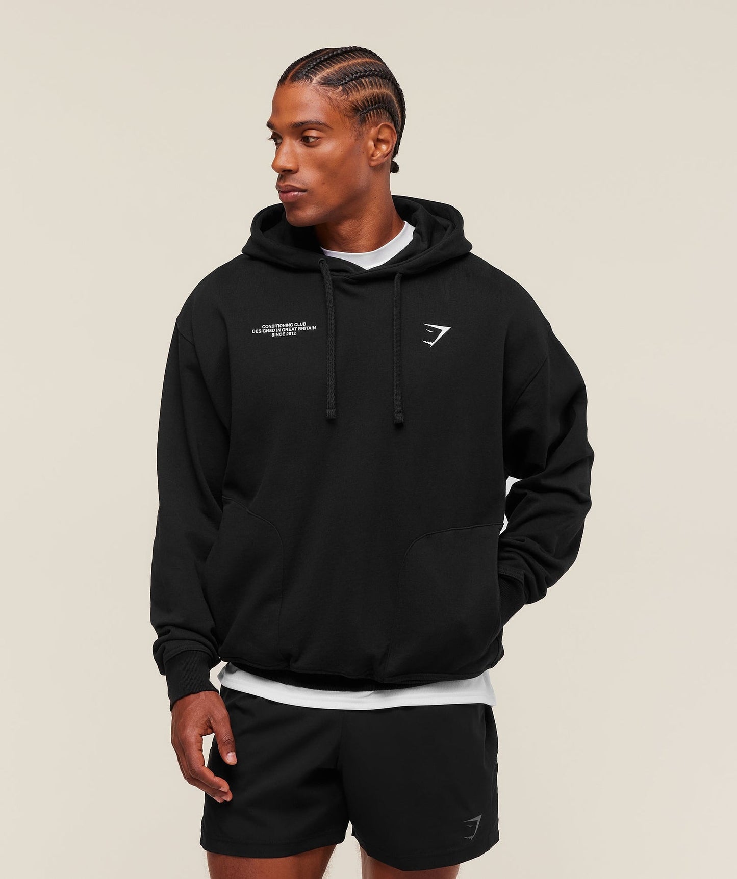 GS-0093 Conditioning Club Hoodie - Black