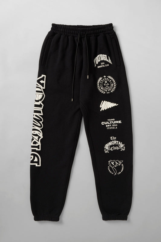 204 - Immortal Killer Joggers - Black