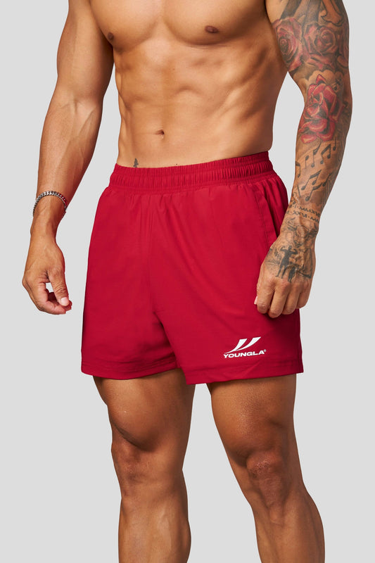 1034 - Core Training Shorts - Red