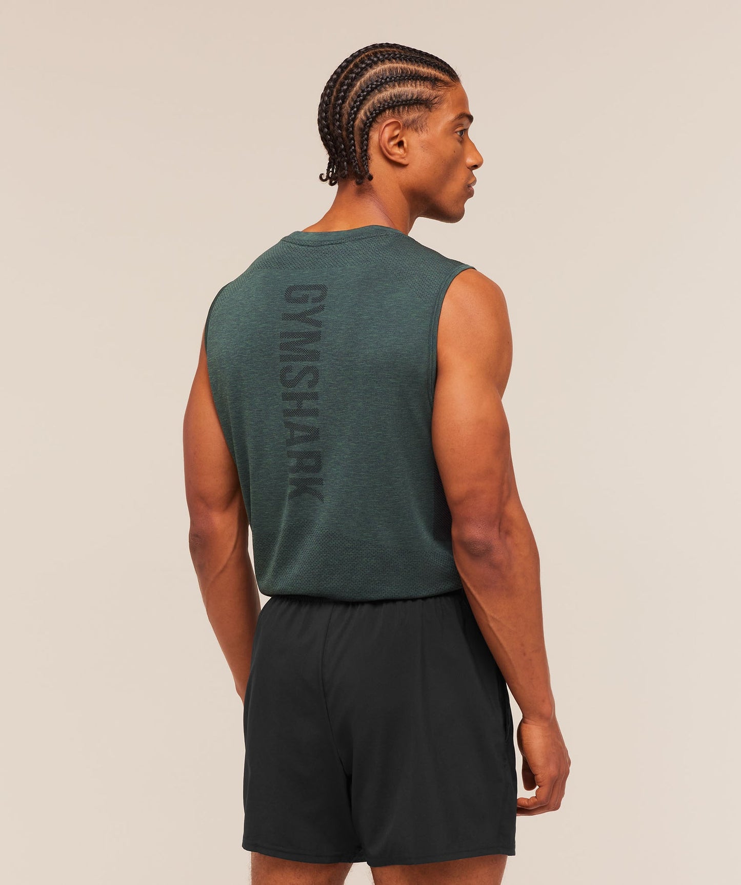 GS-0128 Lightweight Seamless Tank - Lightweight Seamless Tank - Tactical Teal/Marl
