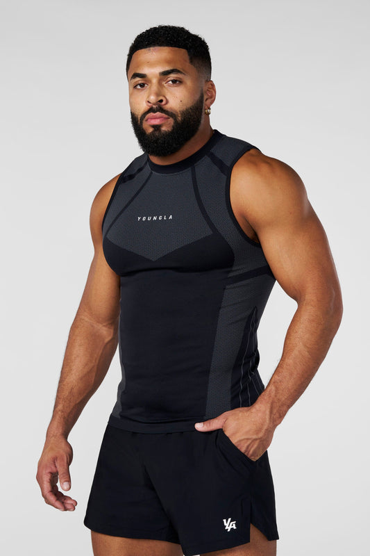 3052 - Apex Compression Cut-Offs - Black