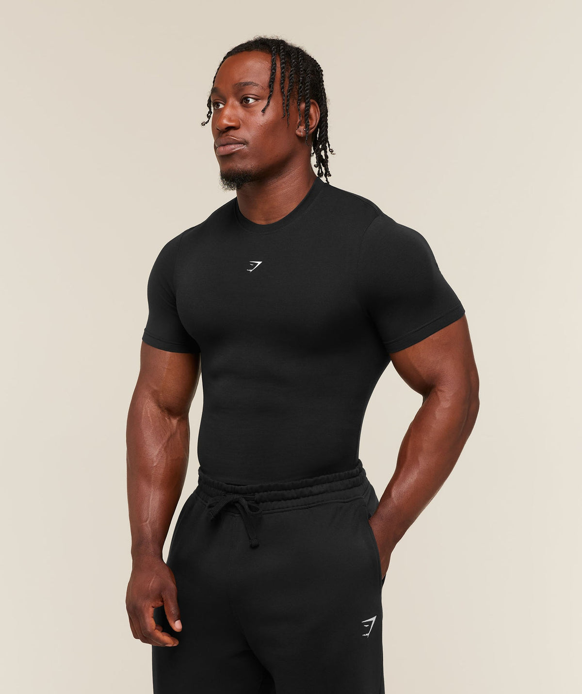 GS-0143 Super Soft Muscle Tee - Black