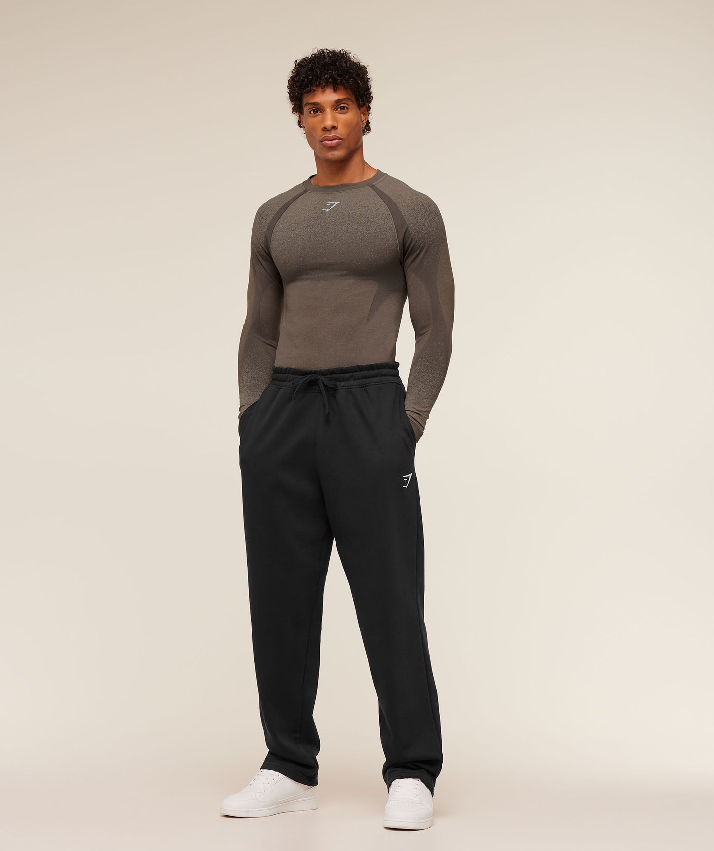 GS-0068 Shadow Seamless Long Sleeve T-Shirt - Camo Brown