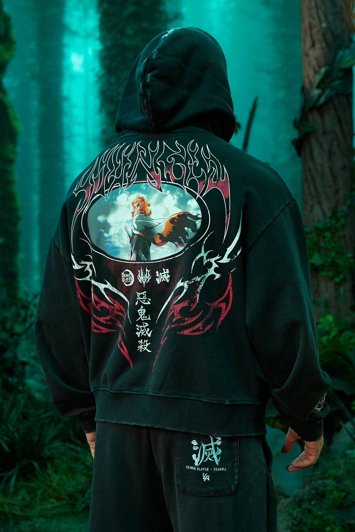 5068 - Demon Slayer: Kimetsu no Yaiba - Hoodies - Set Your Heart Ablaze