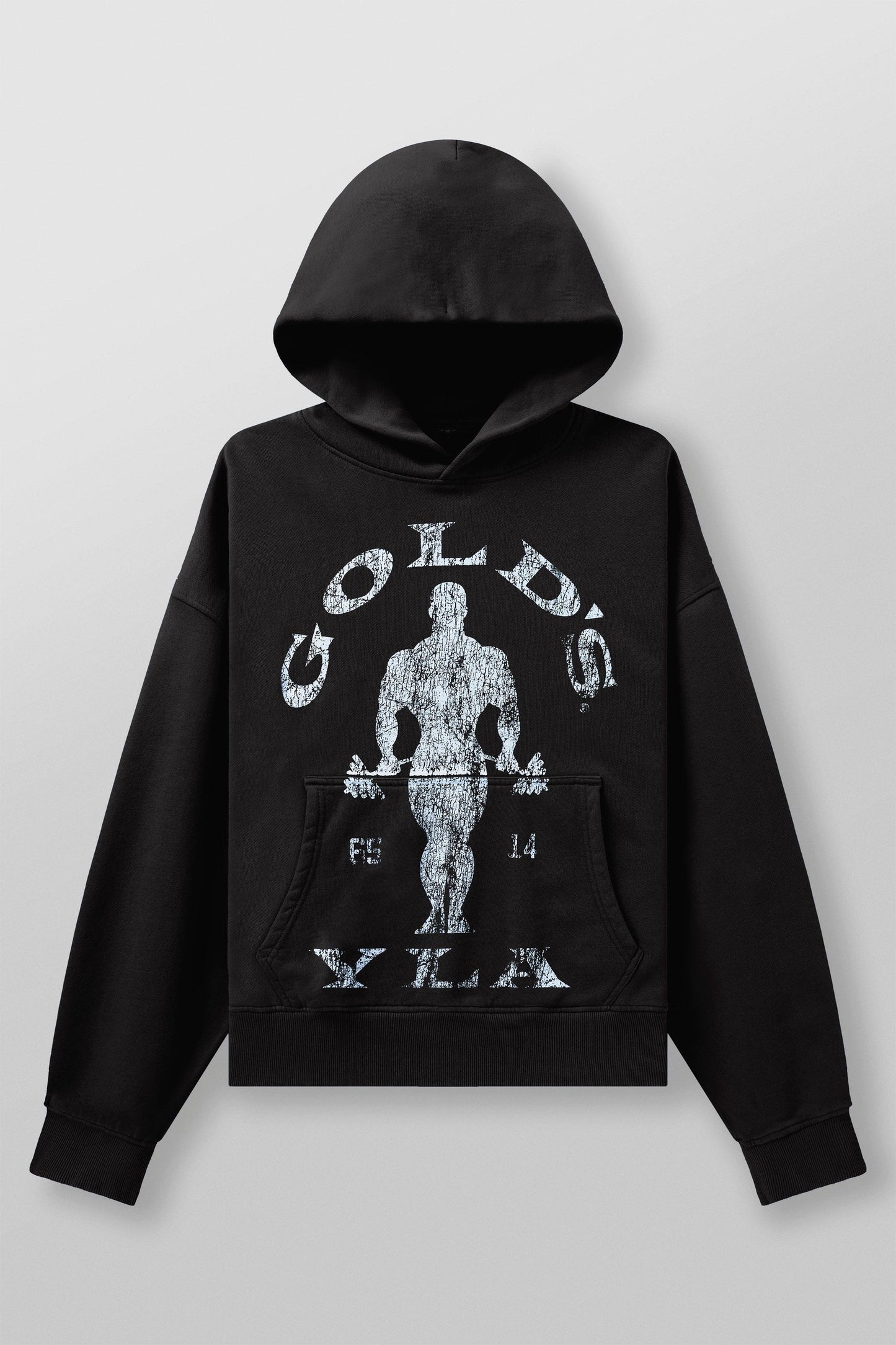 5161 - Golds Gym Classic Pullovers - Black Wash