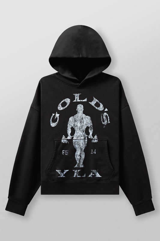 5161 - Golds Gym Classic Pullovers - Black Wash