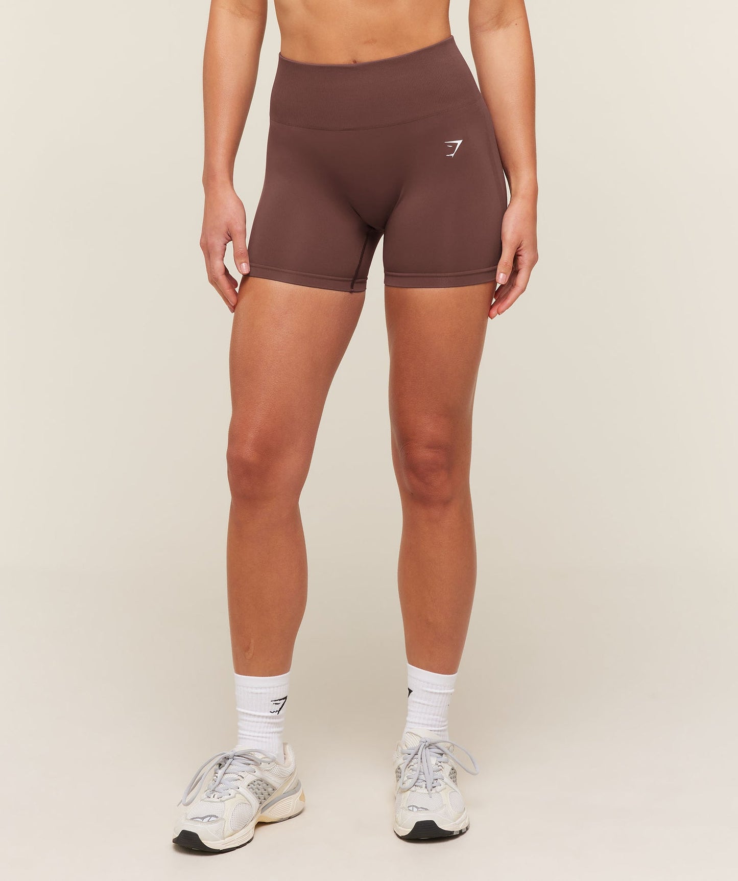 GSW-0071 Everyday Seamless Shorts - Espresso Brown