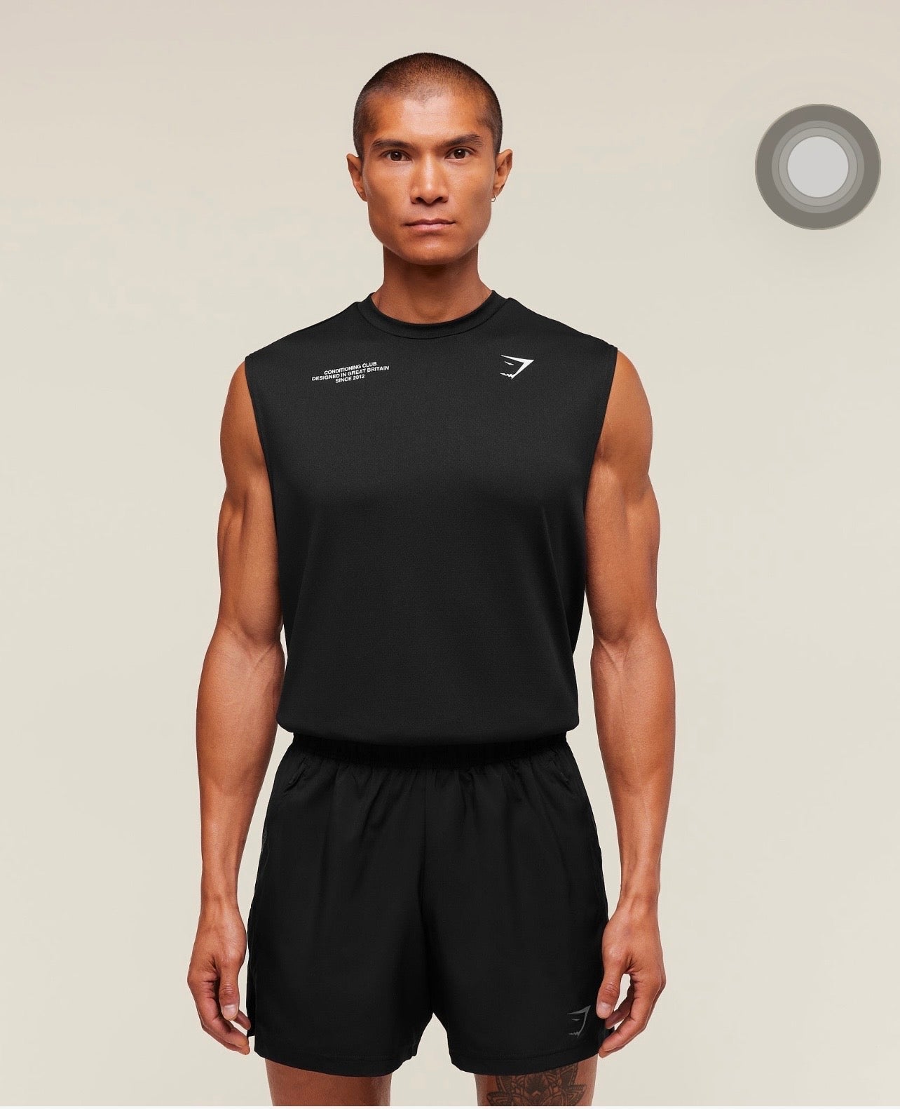 GS-0059 Conditioning Club Tank - Black