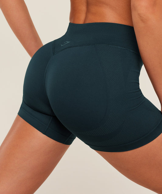 GSW-0082 Weekend Seamless Shorts - Deep Petrol Blue/Stealth Blue