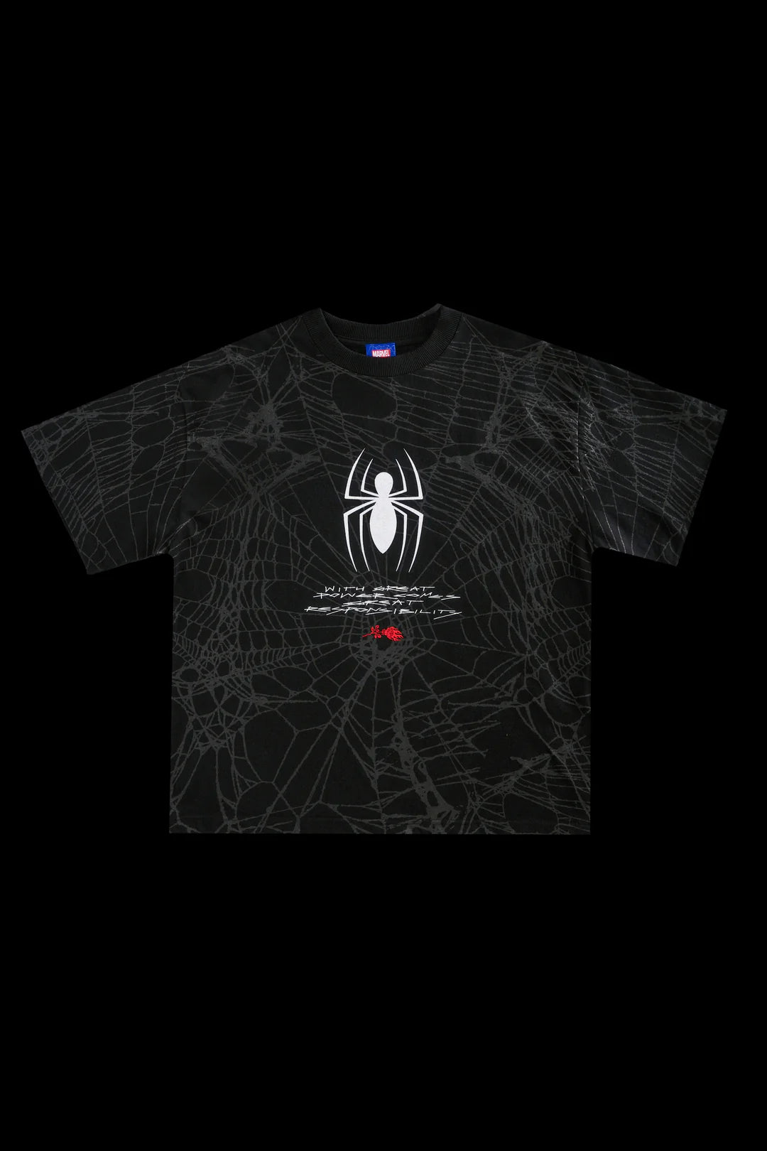 Concrete Chaos 199X Oversized Tee in Black