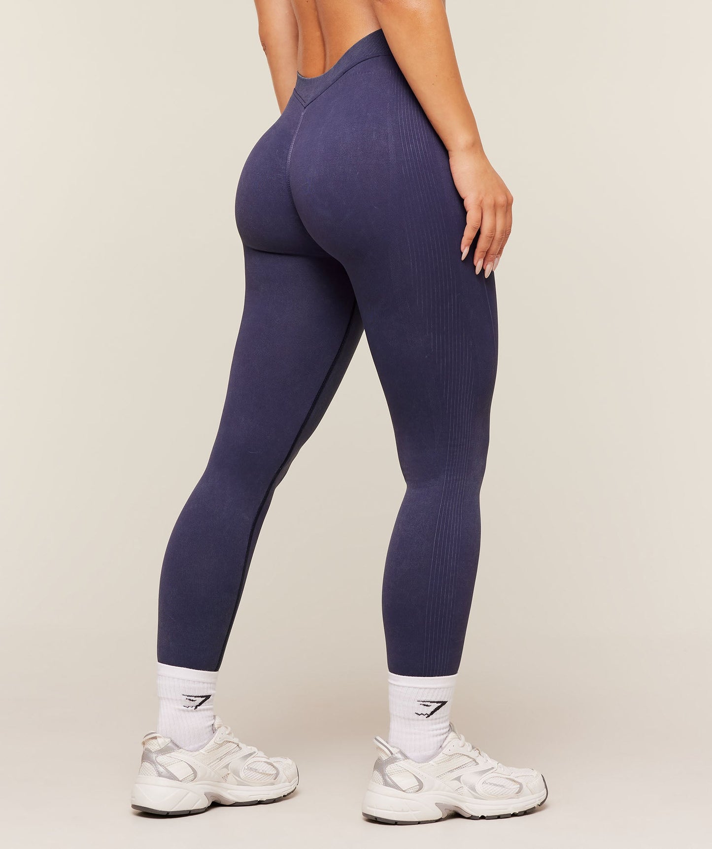 GSW-0127 Gymshark x Bratz Leggings - Indigo Purple/Wash