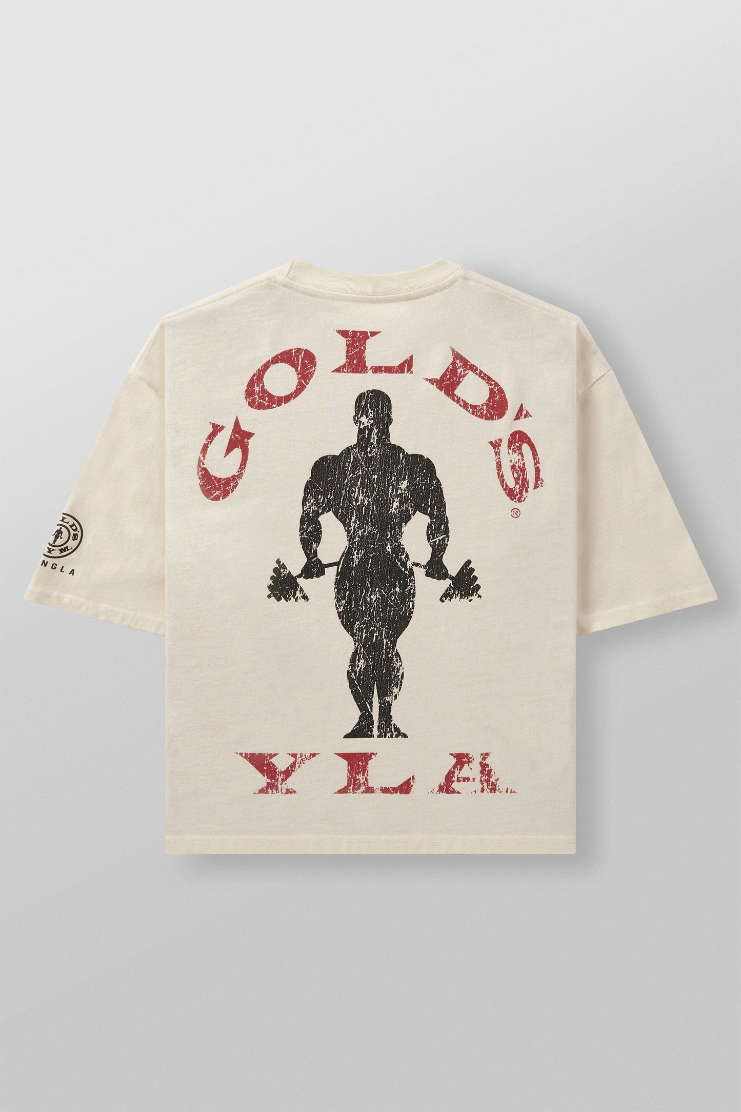 4002 - Golds Gym New Age Tee - Off-White