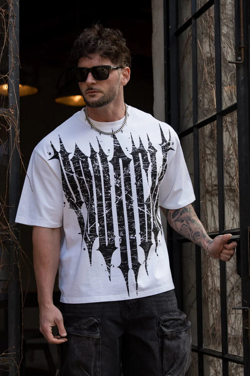 4156 - REVENGE TEES - WHITE