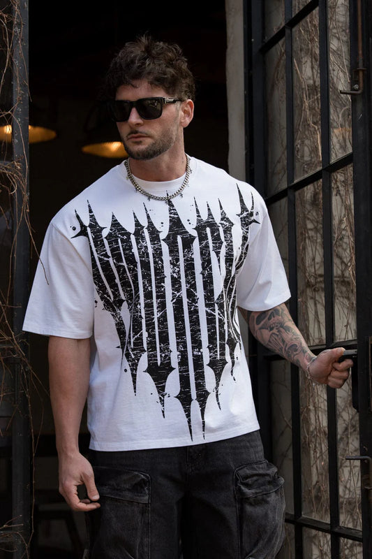 4156 - REVENGE TEES - WHITE
