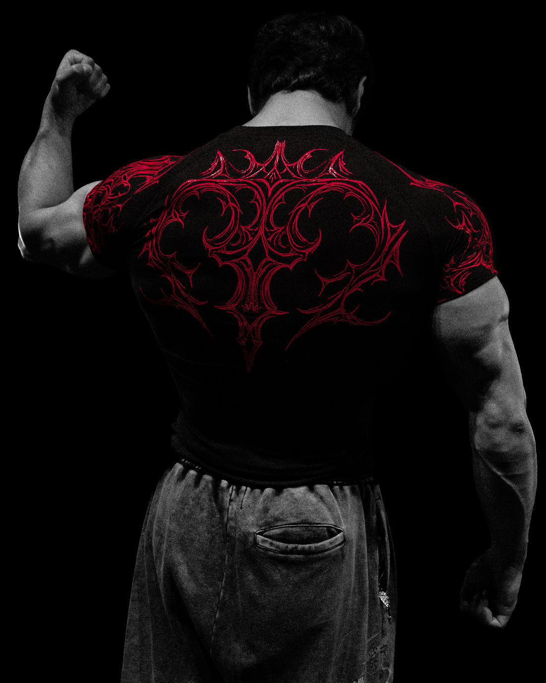 BD-0108 Void Tech™ Venom Texture shortsleeve Compression [NIGHTMARE]