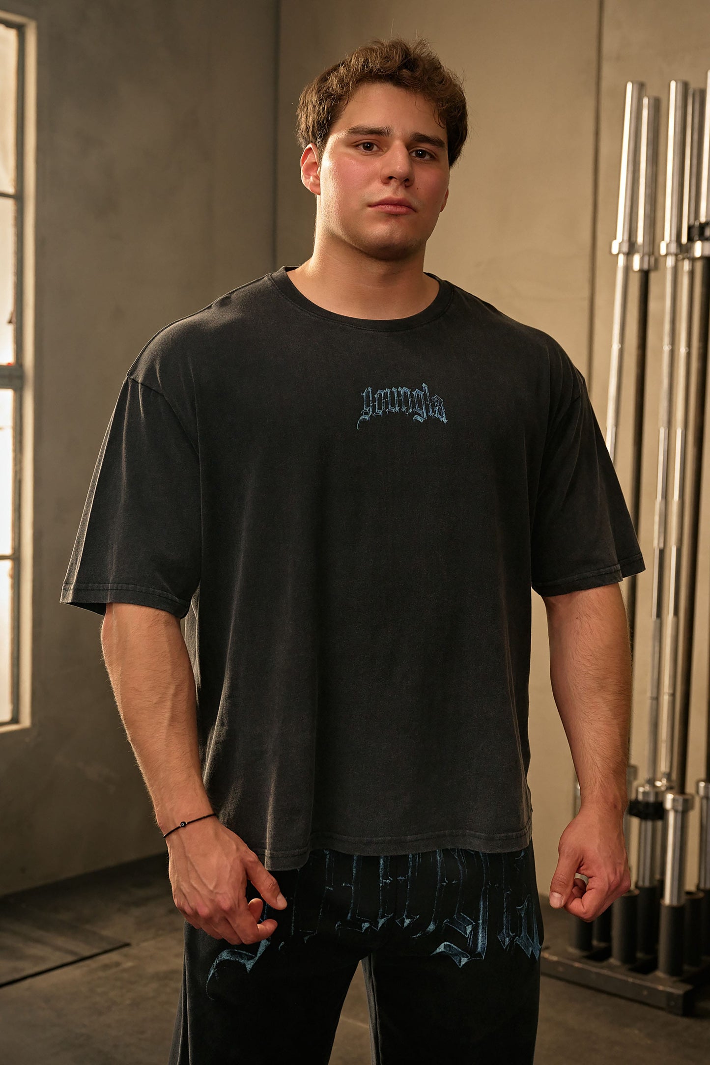 4135 - YLA x Axel - Spartan Tees - Black/Blue
