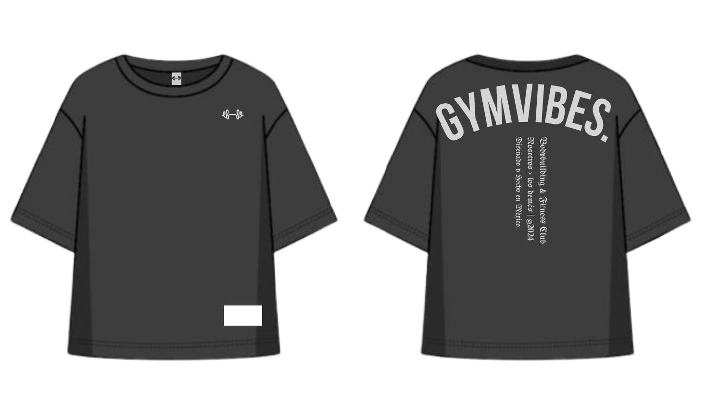 Power Classic Oversized Tee - Negro
