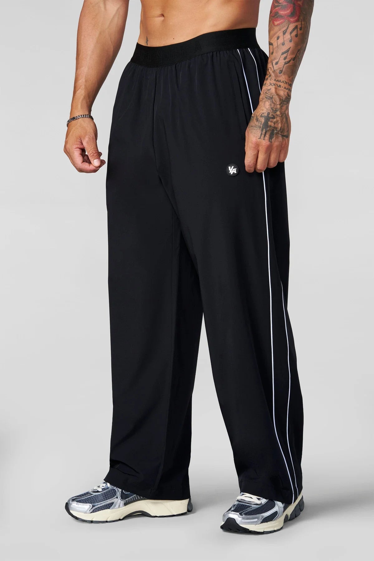 2166 - MOTION AIR PANTS Black