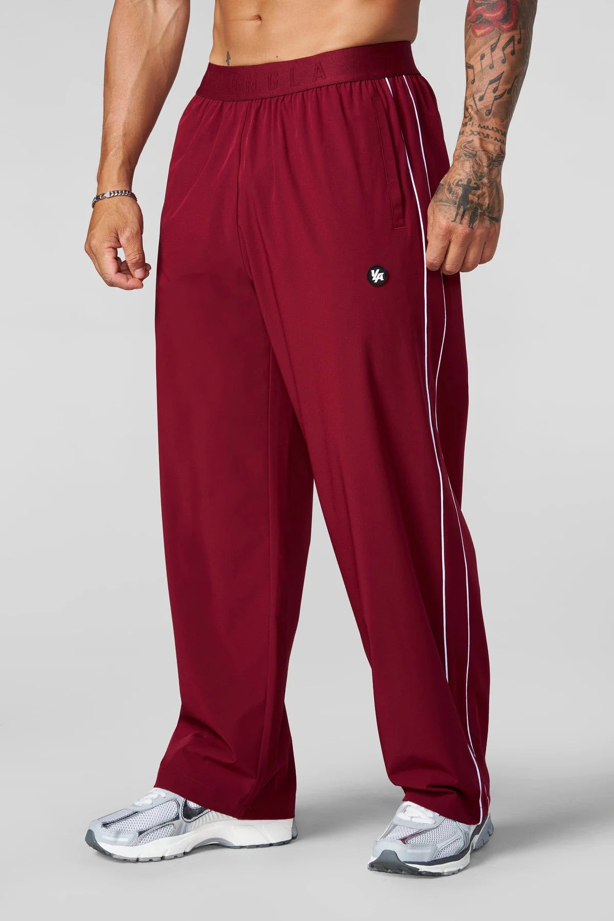 2166 - MOTION AIR PANTS Burgundy