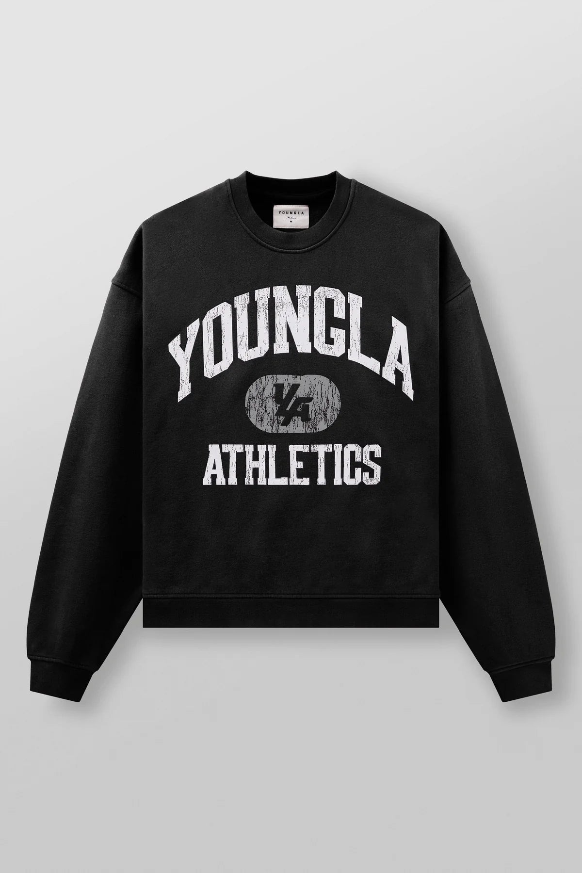 5037 - UNI VINTAGE CREWNECK - BLACK WASH